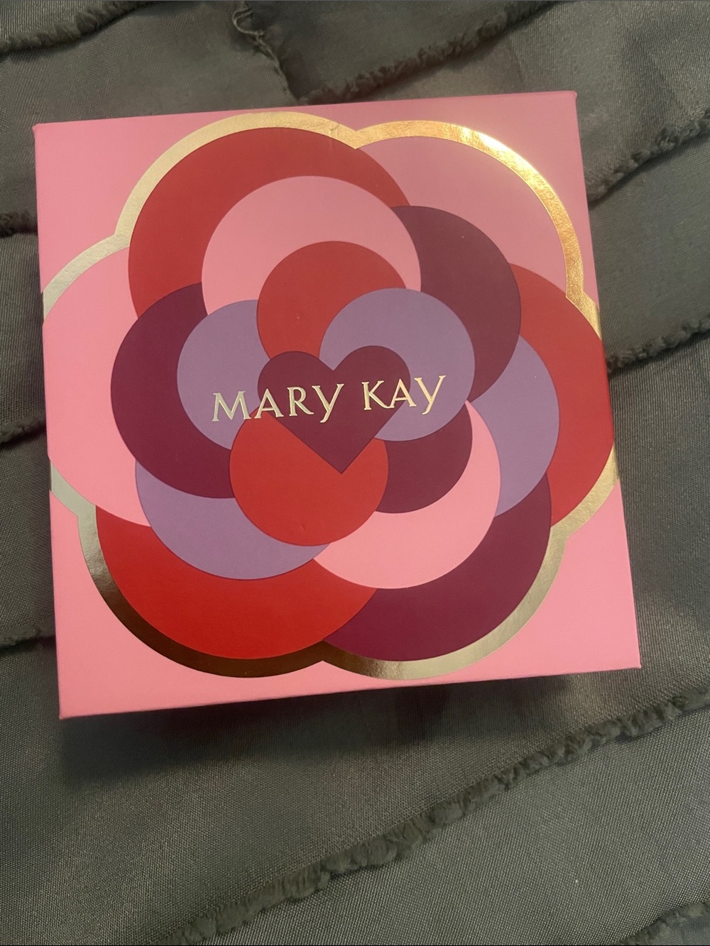 Mary Kay Pink, Red & Purple Floral Compact